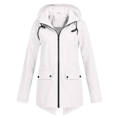 Veste imperméable décontractée pour femme automne hiver