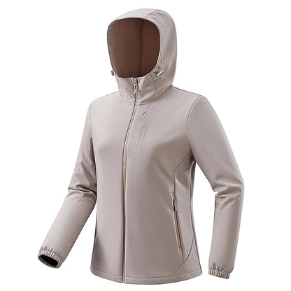 Veste d'hiver imperméable doublée pour femme