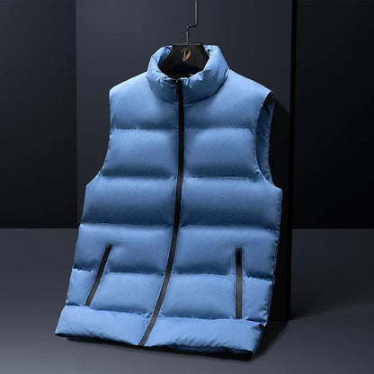 Gilet matelassé homme chaud et élégant