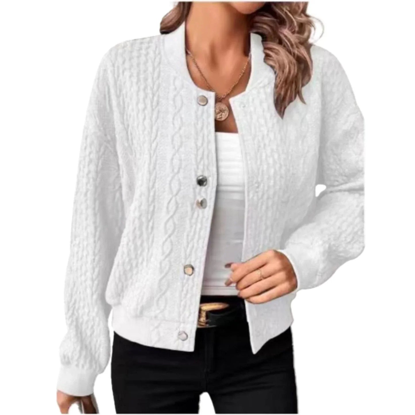 Gilet pour femme moderne à boutons