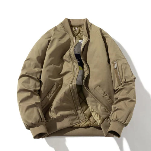 Blouson aviateur en cuir style Cavan