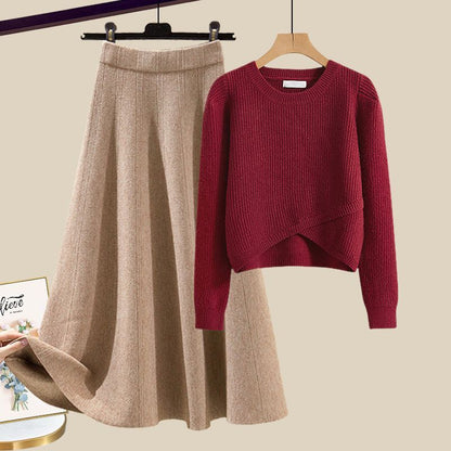 Ensemble Robe Élégante Mode Femme Moderne