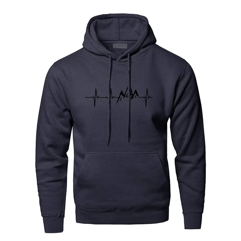 Sweat à capuche tendance coton polyester confort