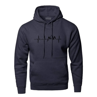 Sweat à capuche tendance coton polyester confort