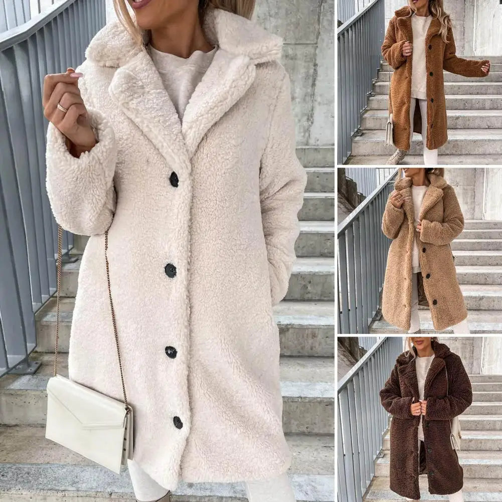 Weiche Teddyjacke Warm Kuschelig - IdealeKleiden