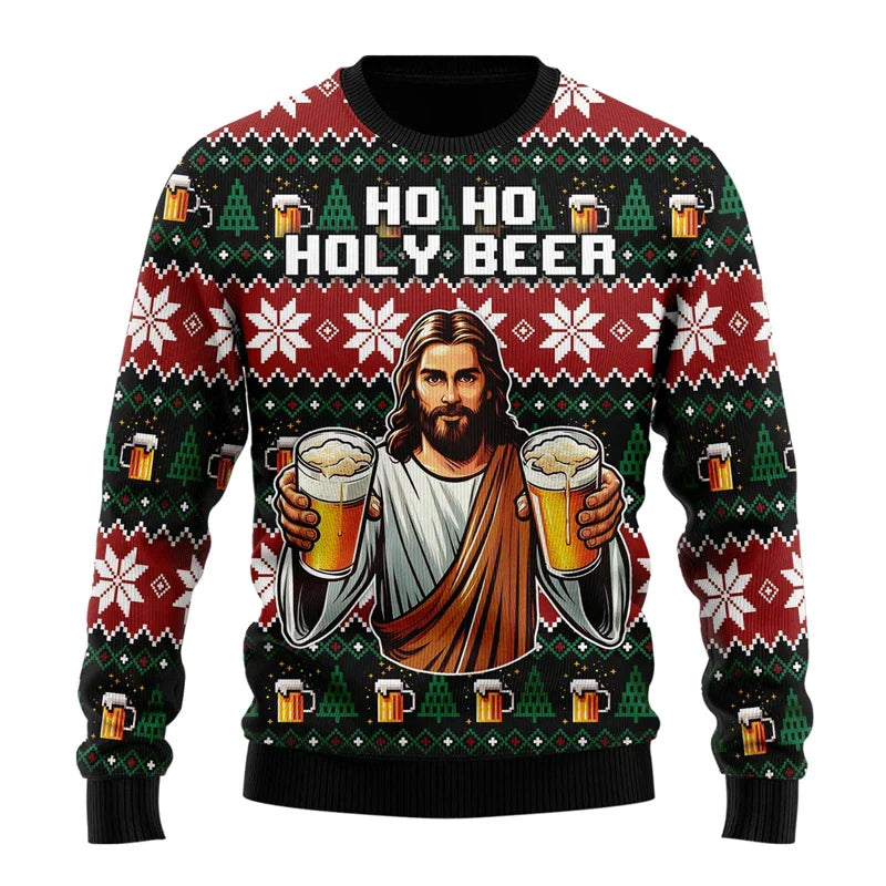 Pull-over homme motif design style moderne