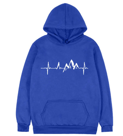 Sweat à capuche tendance coton polyester confort