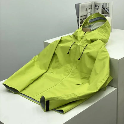 Herren Outdoor Jacke Leicht Wasserdicht Winddicht - IdealeKleiden