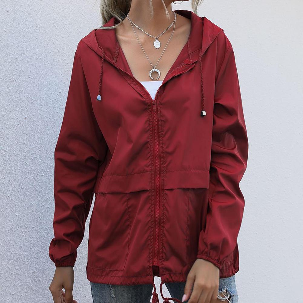 Veste d'été imperméable Capuche Sportive