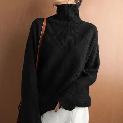 Abigail - Pull en maille pour femme, doux et élégant