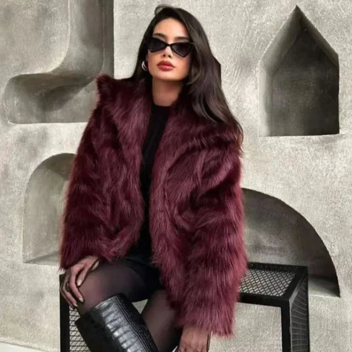 Elegante Damenjacke Smoky Design - IdealeKleiden