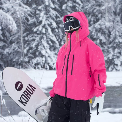 Veste de ski femme chaude isolée hiver