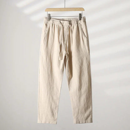 Pantalon d'été en lin confortable