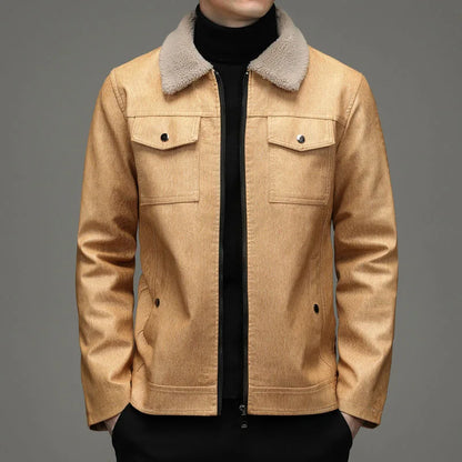 Veste d'automne chaude et élégante pour homme