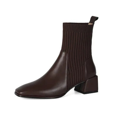 Chaussettes bottes hiver chaudes Mode