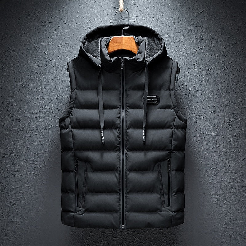 Gilet en cuir élégant pour homme Premium