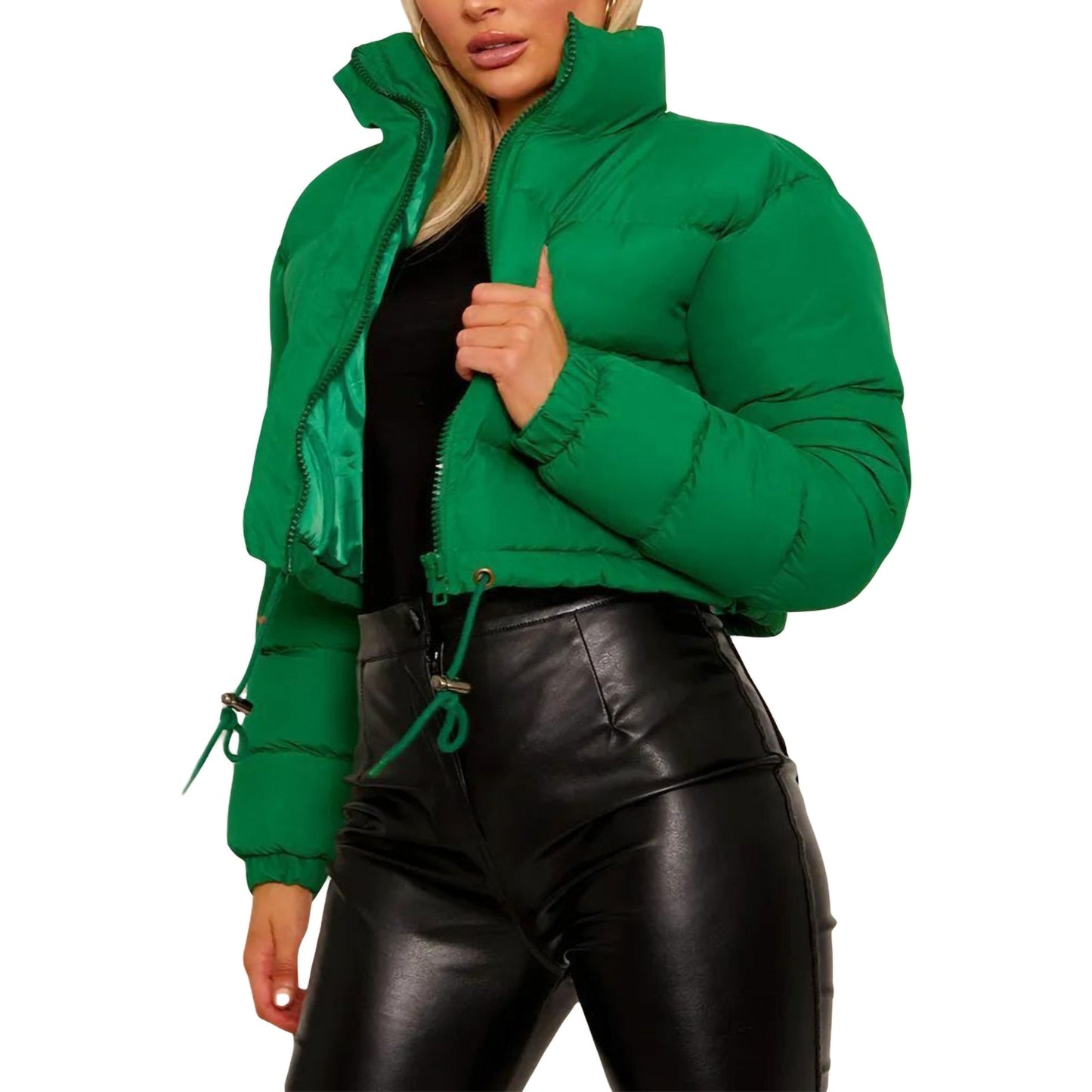 Veste d'hiver chaude matelassée pour femme