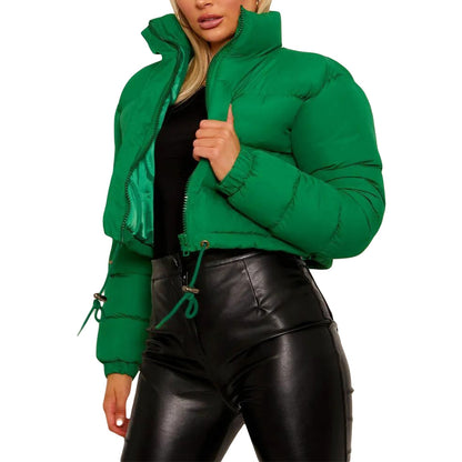 Veste d'hiver chaude matelassée pour femme
