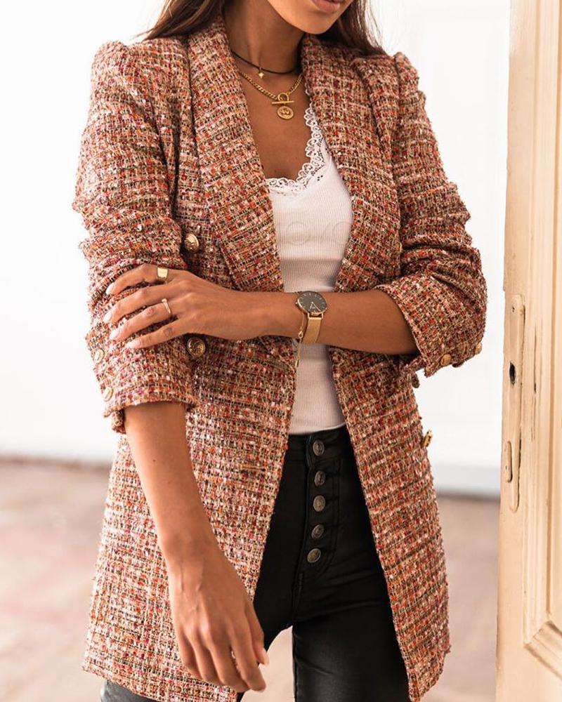 Élégant blazer pour femme, mode automne