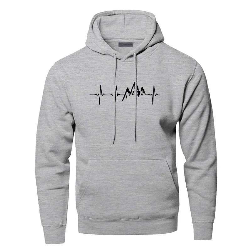 Sweat à capuche tendance coton polyester confort