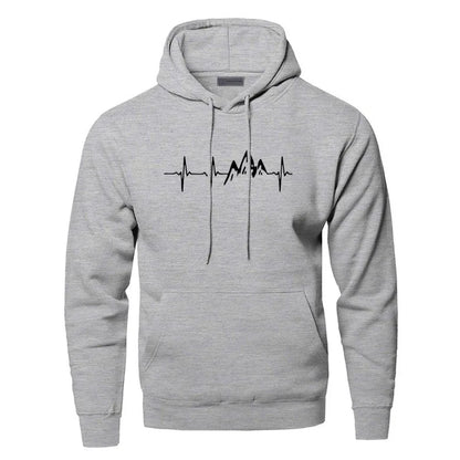 Sweat à capuche tendance coton polyester confort