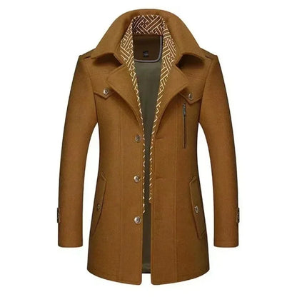 Manteau de costume élégant Classique Moderne Veste d'hiver