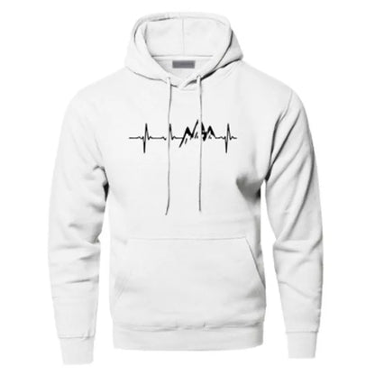 Sweat à capuche tendance coton polyester confort