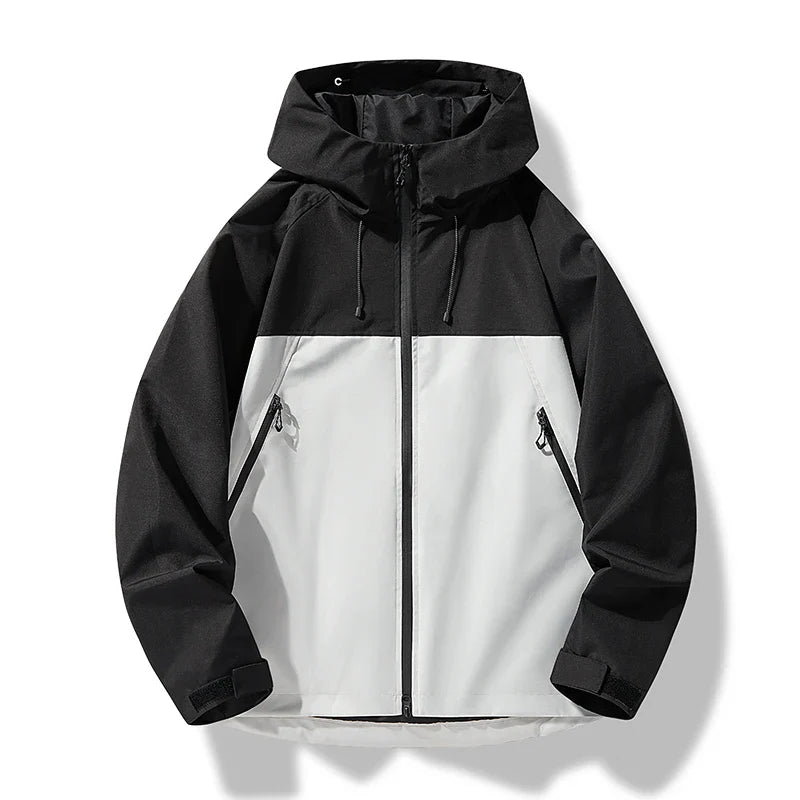 Veste d'extérieur imperméable et coupe-vent pour hommes