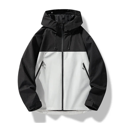 Veste d'extérieur imperméable et coupe-vent pour hommes