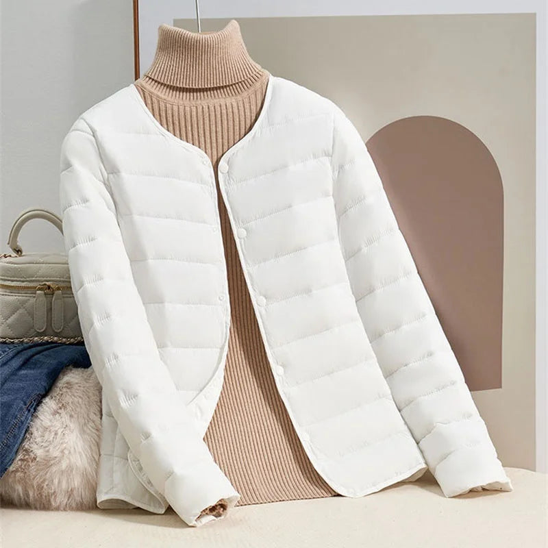 Doudoune femme coupe slim