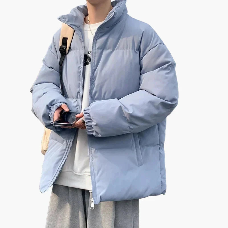 Doudoune matelassée d'hiver style streetwear