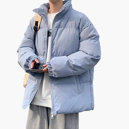 Doudoune matelassée d'hiver style streetwear