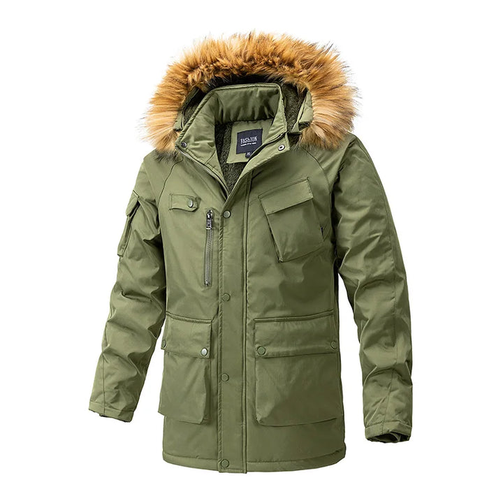Manteau d'hiver homme épais chaud moderne