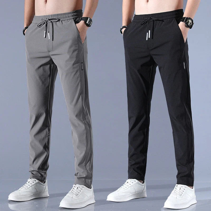 Herren Sport Hose Schnell Trocknend Elastisch - IdealeKleiden