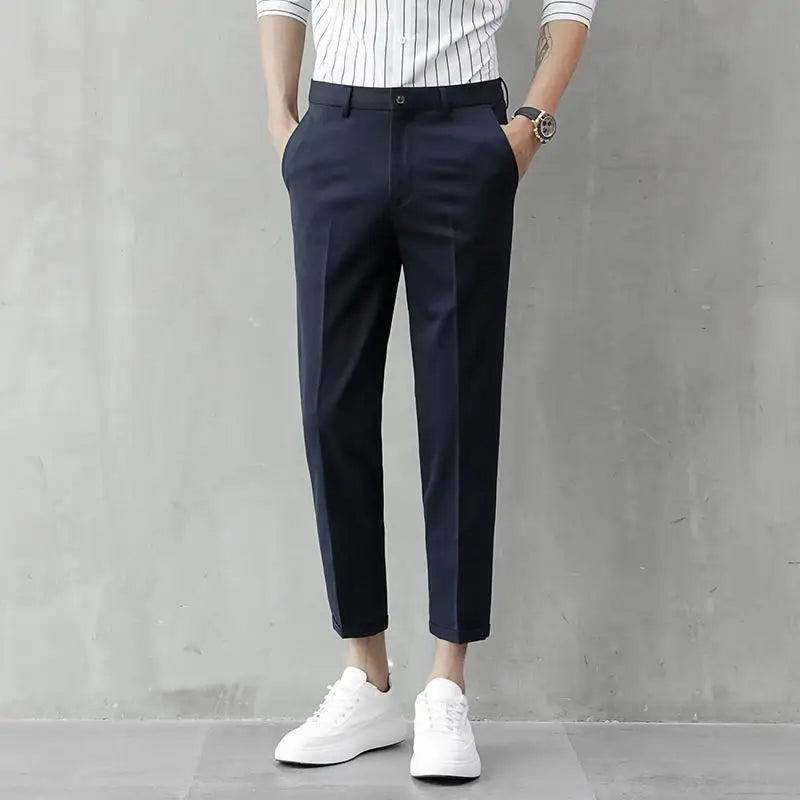Pantalon de costume homme élégant Slimfit