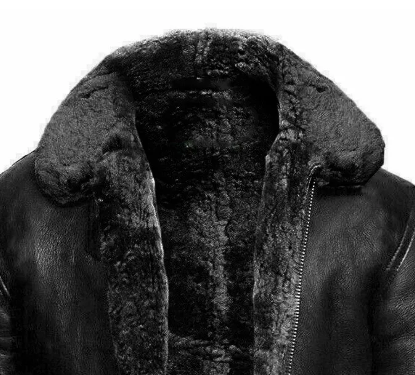 Eleganter Leder Wintermantel Damen - IdealeKleiden