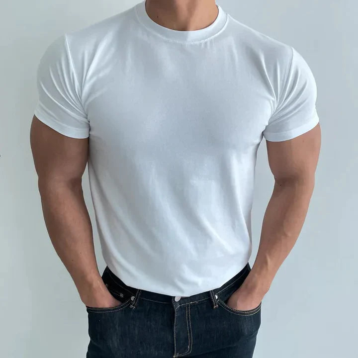 T-shirt basique homme col rond