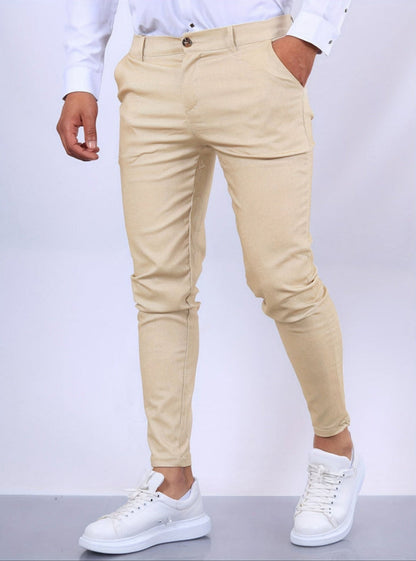 Chinos skinny stretch homme