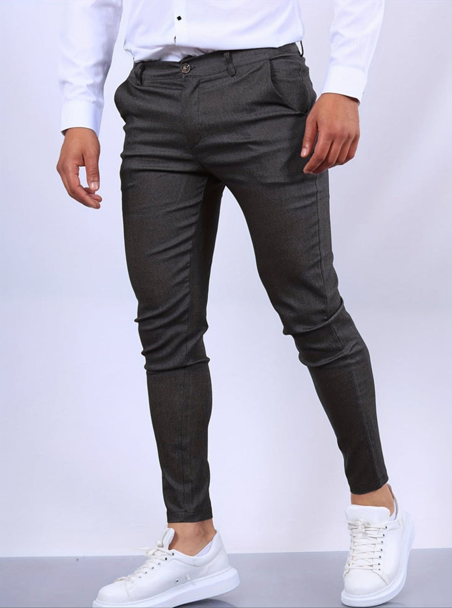 Chinos skinny stretch homme