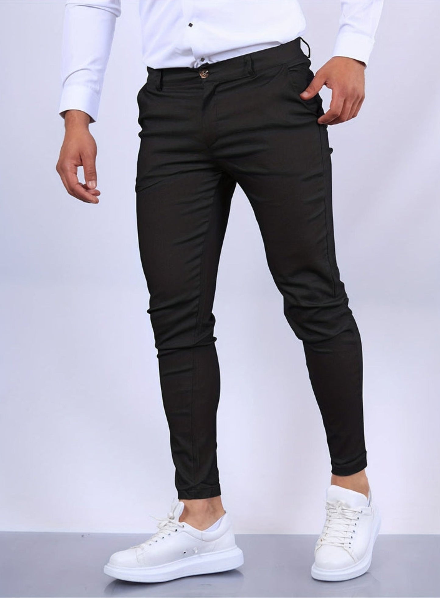 Chinos skinny stretch homme