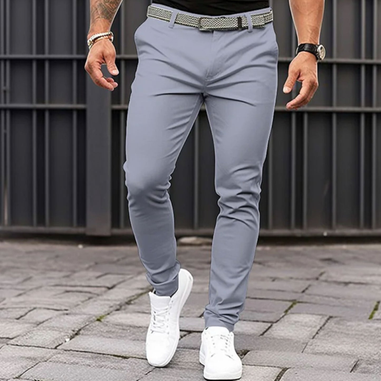 Chino slim stretch homme