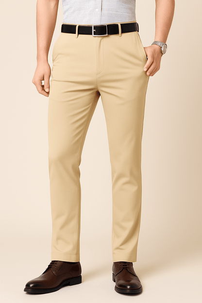 Pantalon de costume homme Slim Fit Élastique