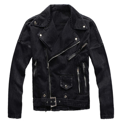 Blouson de moto en cuir pour femme