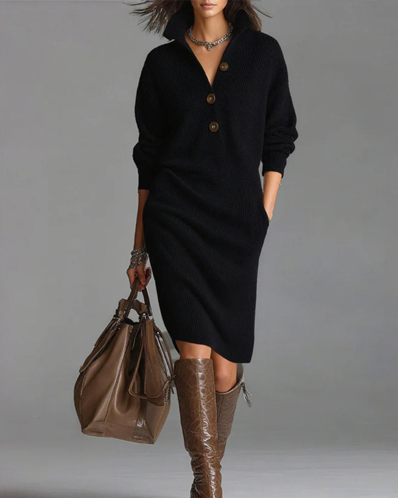 Vêtements élégants pour femmes - Décontracté Uni Automne Hiver