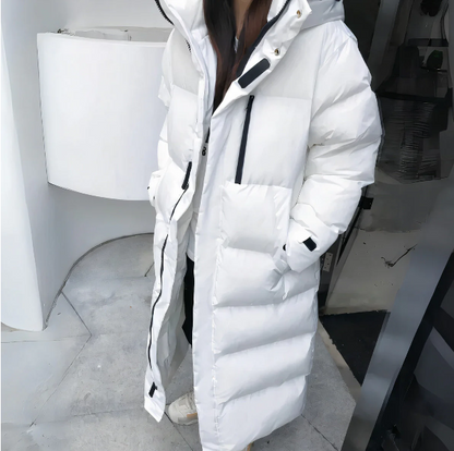 Veste longue imperméable et coupe-vent pour femme