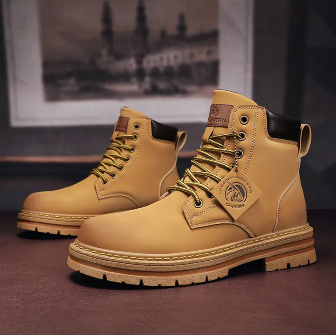 Bottes montantes confortables pour homme