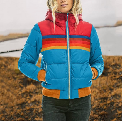 Parka rétro pour femme style vintage