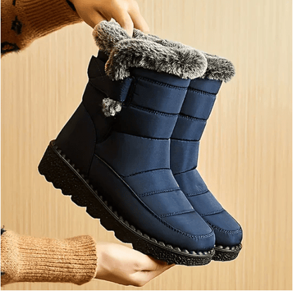 Elegante Winterstiefel Damen Stilvoll - IdealeKleiden