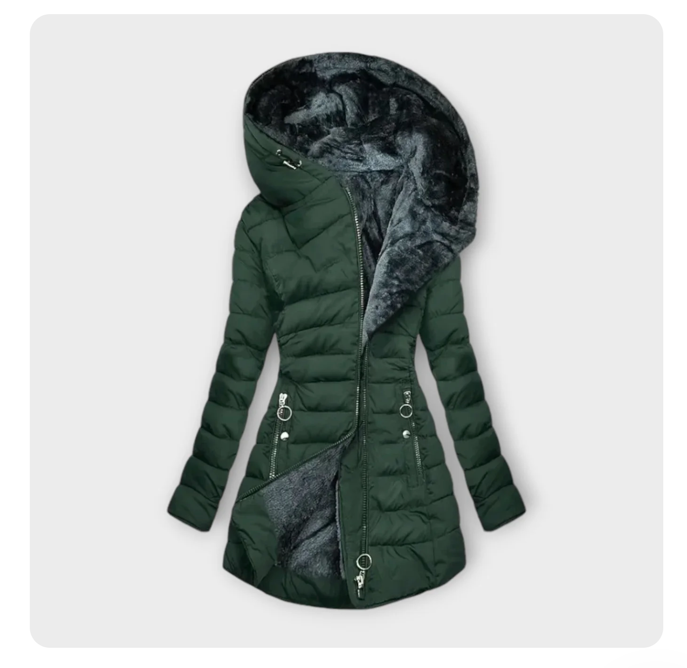 Stilvolle Winterjacke Damen Modell - IdealeKleiden