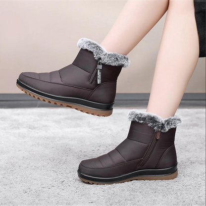 Bottes d'hiver femme coton chaud